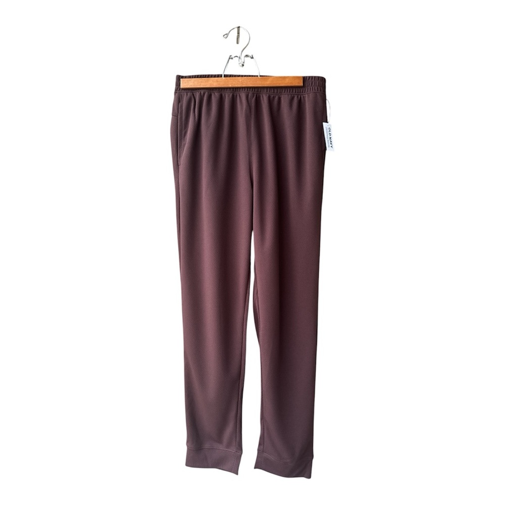 Old Navy Active Brown Jogger Go-Dry Track Pants Youth Girls Size XL NEW